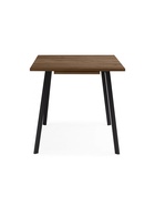 Стол кухонный деревянный раздвижной «Кортни», 1170(1570)×770×750 мм, цвет дуб крафт табачный/чёрный матовый  (артикул 10998133)  большой выбор товаров оптом и в розницу по низким ценам с доставкой