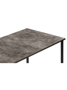 Стол кухонный деревянный раздвижной «Лиман», 1170(1570)×770×750 мм, цвет бетон тёмный/чёрный матовый  (артикул 10998136)  большой выбор товаров оптом и в розницу по низким ценам с доставкой