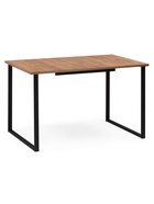 Стол кухонный деревянный раздвижной «Лиман», 1170(1570)×770×750 мм, цвет дуб крафт золотой/чёрный матовый  (артикул 10998137)  большой выбор товаров оптом и в розницу по низким ценам с доставкой