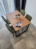 Стол кухонный деревянный раздвижной «Лиман», 1170(1570)×770×750 мм, цвет дуб крафт золотой/чёрный матовый  (артикул 10998137)  большой выбор товаров оптом и в розницу по низким ценам с доставкой