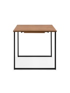 Стол кухонный деревянный раздвижной «Лиман», 1170(1570)×770×750 мм, цвет дуб крафт золотой/чёрный матовый  (артикул 10998137)  большой выбор товаров оптом и в розницу по низким ценам с доставкой