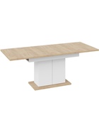 Стол на тумбе кухонный раздвижной «Детройт Тип 1», 1504(2014)×850×770 мм, цвет белый/дуб крафт золотой  (артикул 10998138)  большой выбор товаров оптом и в розницу по низким ценам с доставкой