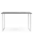 Стол кухонный деревянный «Лиман», 1170×770×750 мм, цвет бетон светлый/белый матовый  (артикул 10998142)  большой выбор товаров оптом и в розницу по низким ценам с доставкой