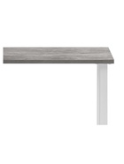 Стол кухонный деревянный «Лиман», 1170×770×750 мм, цвет бетон светлый/белый матовый  (артикул 10998142)  большой выбор товаров оптом и в розницу по низким ценам с доставкой