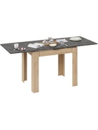 Стол кухонный раздвижной «Промо Тип 3», 900(1698)×670×750 мм, цвет дуб крафт золотой/ателье тёмное  (артикул 10998145)  большой выбор товаров оптом и в розницу по низким ценам с доставкой