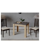 Стол кухонный раздвижной «Промо Тип 3», 900(1698)×670×750 мм, цвет дуб крафт золотой/ателье тёмное  (артикул 10998145)  большой выбор товаров оптом и в розницу по низким ценам с доставкой