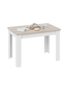 Стол кухонный раздвижной «Промо Тип 4», 1100(2090)×670×750 мм, цвет белый/дуб сонома светлый  (артикул 10998146)  большой выбор товаров оптом и в розницу по низким ценам с доставкой