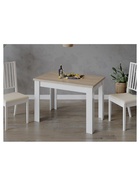 Стол кухонный раздвижной «Промо Тип 4», 1100(2090)×670×750 мм, цвет белый/дуб сонома светлый  (артикул 10998146)  большой выбор товаров оптом и в розницу по низким ценам с доставкой