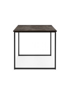 Стол кухонный деревянный «Лиман», 1170×770×750 мм, цвет бетон тёмный/чёрный матовый  (артикул 10998149)  большой выбор товаров оптом и в розницу по низким ценам с доставкой