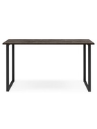 Стол кухонный деревянный «Лиман», 1170×770×750 мм, цвет бетон тёмный/чёрный матовый  (артикул 10998149)  большой выбор товаров оптом и в розницу по низким ценам с доставкой