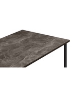 Стол кухонный деревянный «Лиман», 1170×770×750 мм, цвет бетон тёмный/чёрный матовый  (артикул 10998149)  большой выбор товаров оптом и в розницу по низким ценам с доставкой