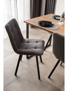 Стол кухонный деревянный «Лиман», 1170×770×750 мм, цвет дуб крафт золотой/чёрный матовый  (артикул 10998151)  большой выбор товаров оптом и в розницу по низким ценам с доставкой