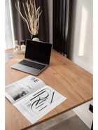 Стол кухонный деревянный «Лиман», 1170×770×750 мм, цвет дуб крафт золотой/чёрный матовый  (артикул 10998151)  большой выбор товаров оптом и в розницу по низким ценам с доставкой