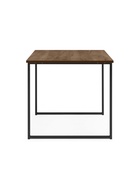 Стол кухонный деревянный «Лиман», 1170×770×750 мм, цвет дуб крафт табачный/чёрный матовый  (артикул 10998152)  большой выбор товаров оптом и в розницу по низким ценам с доставкой