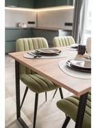 Стол кухонный деревянный «Лиман», 1170×770×750 мм, цвет дуб крафт табачный/чёрный матовый  (артикул 10998152)  большой выбор товаров оптом и в розницу по низким ценам с доставкой