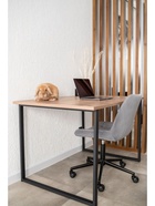 Стол кухонный деревянный «Лиман», 1170×770×750 мм, цвет дуб крафт табачный/чёрный матовый  (артикул 10998152)  большой выбор товаров оптом и в розницу по низким ценам с доставкой