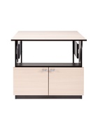 Стол-книжка «Симоне», 855(1390)×755 мм, цвет венге/дуб молочный  (артикул 10998156)  большой выбор товаров оптом и в розницу по низким ценам с доставкой