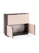 Стол-книжка «Симоне», 855(1390)×755 мм, цвет венге/дуб молочный  (артикул 10998156)  большой выбор товаров оптом и в розницу по низким ценам с доставкой