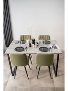 Стол кухонный деревянный «Лиман», 1400×800×750 мм, цвет бетон светлый/чёрный матовый  (артикул 10998157)  большой выбор товаров оптом и в розницу по низким ценам с доставкой