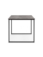 Стол кухонный деревянный «Лиман», 1400×800×750 мм, цвет бетон светлый/чёрный матовый  (артикул 10998157)  большой выбор товаров оптом и в розницу по низким ценам с доставкой