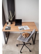 Стол кухонный деревянный «Лиман», 1400×800×750 мм, цвет дуб крафт золотой/чёрный матовый  (артикул 10998158)  большой выбор товаров оптом и в розницу по низким ценам с доставкой