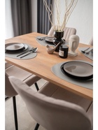 Стол кухонный деревянный «Лиман», 1400×800×750 мм, цвет дуб крафт золотой/чёрный матовый  (артикул 10998158)  большой выбор товаров оптом и в розницу по низким ценам с доставкой