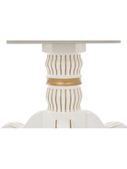 Стол кухонный деревянный раздвижной «Лорд», 1100(1600)×1100×790 мм, цвет молочный/патина золото  (артикул 10998161)  большой выбор товаров оптом и в розницу по низким ценам с доставкой