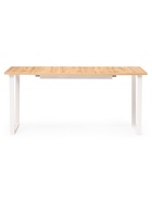 Стол кухонный деревянный раздвижной «Лота Лофт», 1200(1600)×750×750 мм, цвет дуб крафт золотой/белый матовый - Фото 4