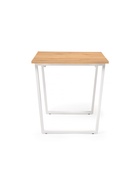 Стол кухонный деревянный раздвижной «Лота Лофт», 1200(1600)×750×750 мм, цвет дуб крафт золотой/белый матовый  (артикул 10998162)  большой выбор товаров оптом и в розницу по низким ценам с доставкой