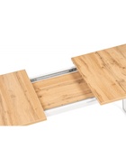 Стол кухонный деревянный раздвижной «Лота Лофт», 1200(1600)×750×750 мм, цвет дуб крафт золотой/белый матовый - Фото 7