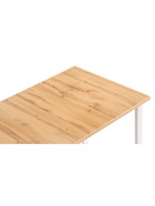 Стол кухонный деревянный раздвижной «Лота Лофт», 1200(1600)×750×750 мм, цвет дуб крафт золотой/белый матовый - Фото 9