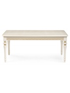 Стол кухонный деревянный раздвижной «Маранта», 1800(2400)×1050×780 мм, цвет слоновая кость  (артикул 10998164)  большой выбор товаров оптом и в розницу по низким ценам с доставкой