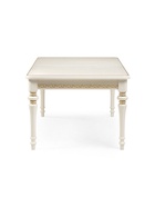 Стол кухонный деревянный раздвижной «Маранта», 1800(2400)×1050×780 мм, цвет слоновая кость  (артикул 10998164)  большой выбор товаров оптом и в розницу по низким ценам с доставкой