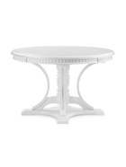 Стол кухонный деревянный раздвижной «Нозеан», 1200(1600)×1200×760 мм, цвет белый/серебро  (артикул 10998166)  большой выбор товаров оптом и в розницу по низким ценам с доставкой