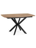 Стол кухонный деревянный раздвижной «Палу», 1300(1700)×800×750 мм, цвет дуб веллингтон/чёрный  (артикул 10998172)  большой выбор товаров оптом и в розницу по низким ценам с доставкой