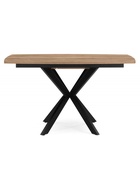 Стол кухонный деревянный раздвижной «Палу», 1300(1700)×800×750 мм, цвет дуб веллингтон/чёрный  (артикул 10998172)  большой выбор товаров оптом и в розницу по низким ценам с доставкой