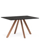 Стол кухонный деревянный раздвижной «Райн», 1160(1600)×770×770 мм, цвет малави/медь  (артикул 10998174)  большой выбор товаров оптом и в розницу по низким ценам с доставкой