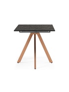 Стол кухонный деревянный раздвижной «Райн», 1160(1600)×770×770 мм, цвет малави/медь  (артикул 10998174)  большой выбор товаров оптом и в розницу по низким ценам с доставкой