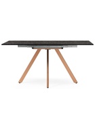 Стол кухонный деревянный раздвижной «Райн», 1160(1600)×770×770 мм, цвет малави/медь  (артикул 10998174)  большой выбор товаров оптом и в розницу по низким ценам с доставкой