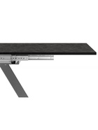 Стол кухонный деревянный раздвижной «Райн», 1160(1600)×770×770 мм, цвет малави/серый  (артикул 10998175)  большой выбор товаров оптом и в розницу по низким ценам с доставкой