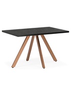 Стол кухонный деревянный раздвижной «Райн 32», 1160(1600)×770×770 мм, цвет малави/медь  (артикул 10998178)  большой выбор товаров оптом и в розницу по низким ценам с доставкой