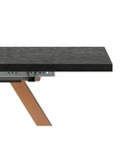 Стол кухонный деревянный раздвижной «Райн 32», 1160(1600)×770×770 мм, цвет малави/медь  (артикул 10998178)  большой выбор товаров оптом и в розницу по низким ценам с доставкой