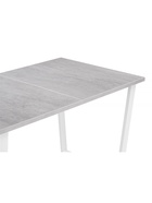 Стол кухонный деревянный раздвижной «Лота Лофт», 1200(1600)×750×750 мм, цвет бетон светлый/белый матовый - Фото 11