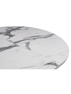 Стол кухонный деревянный раздвижной «Регна», 1000(1300)×1000×750 мм, цвет чёрный/белый  (артикул 10998184)  большой выбор товаров оптом и в розницу по низким ценам с доставкой