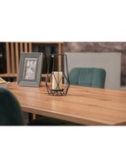 Стол кухонный деревянный «Тринити Лофт», 1400×800×760 мм, цвет дуб крафт табачный/чёрный матовый  (артикул 10998192)  большой выбор товаров оптом и в розницу по низким ценам с доставкой