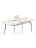 Стол кухонный деревянный раскладной «Улаинс», 1100(1400)×680×750 мм, цвет слоновая кость  (артикул 10998196)  большой выбор товаров оптом и в розницу по низким ценам с доставкой