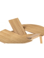 Стол кухонный деревянный раздвижной «Форли», 1000(1300)×1000×765 мм, цвет светлое дерево - Фото 11