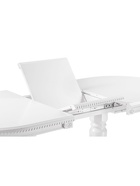 Стол кухонный деревянный овальный раздвижной «Эритрин», 1400(1800)×800×770 мм, цвет белый  (артикул 10998202)  большой выбор товаров оптом и в розницу по низким ценам с доставкой