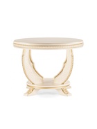 Столик журнальный «Луис», 700×700×520 мм, цвет слоновая кость / золото - Фото 7