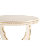 Столик журнальный «Луис», 700×700×520 мм, цвет слоновая кость / золото - Фото 8